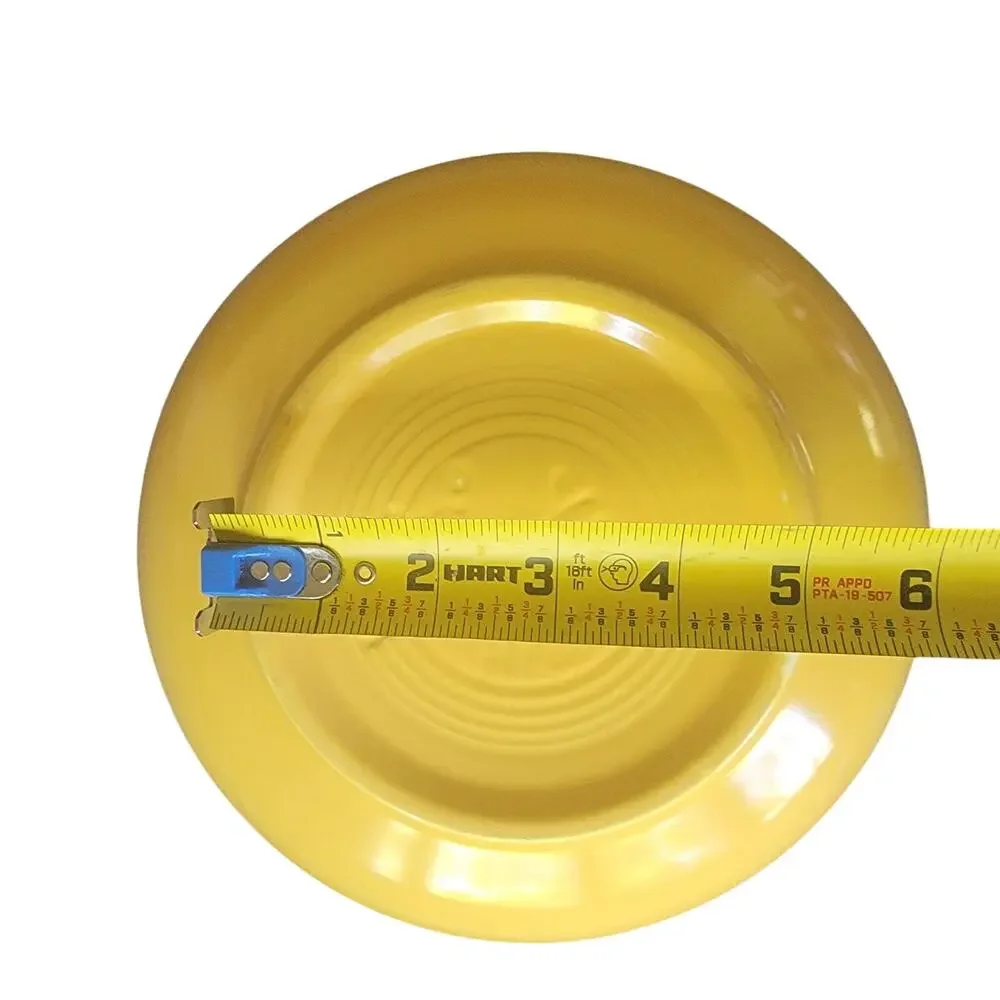 RARE! Vintage Fiestaware Original Yellow Unlisted Promotional Salad Bowl HLcoUSA